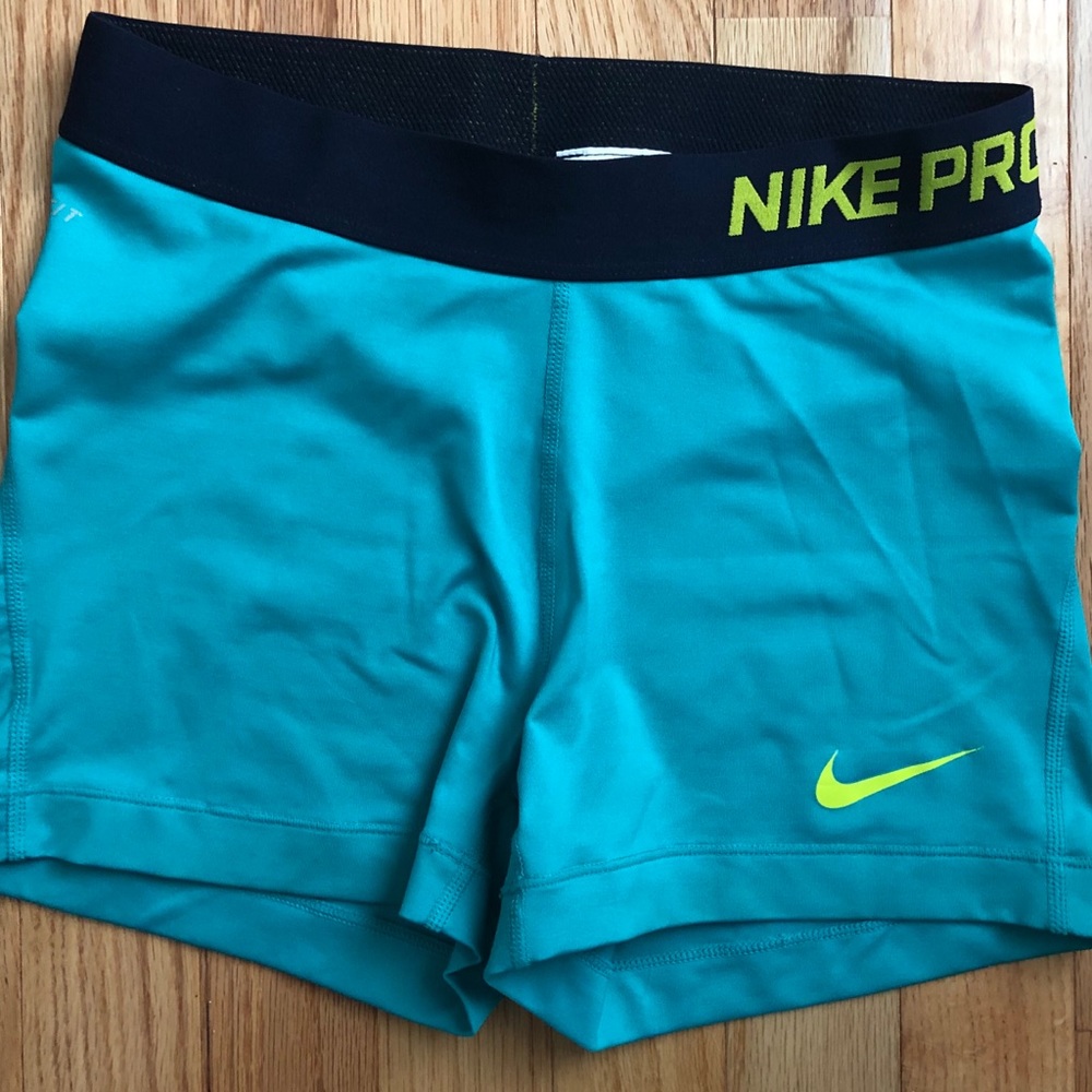 Nike pro compression shorts